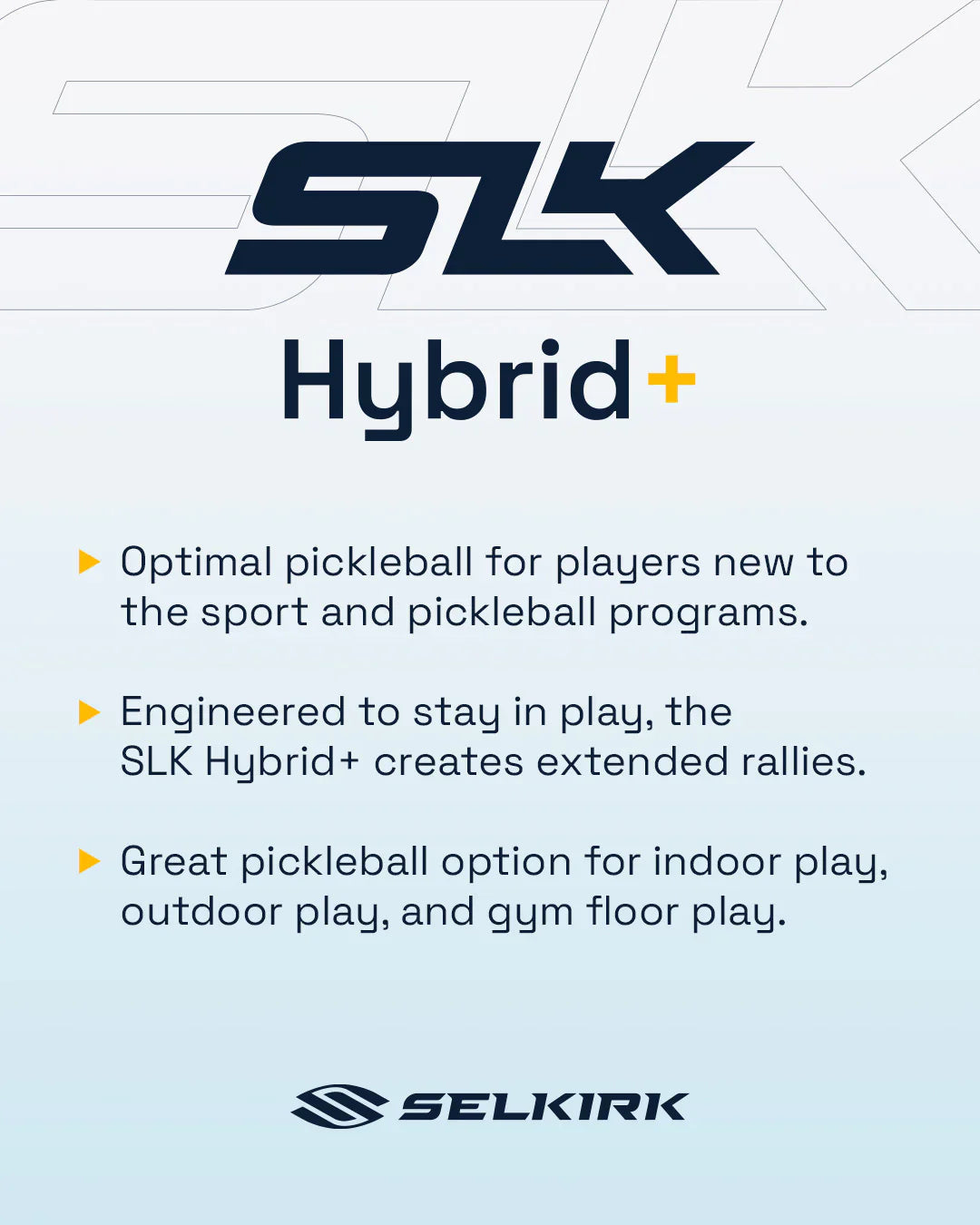 SLK Hybrid+ Ball (Indoors & Outdoors)