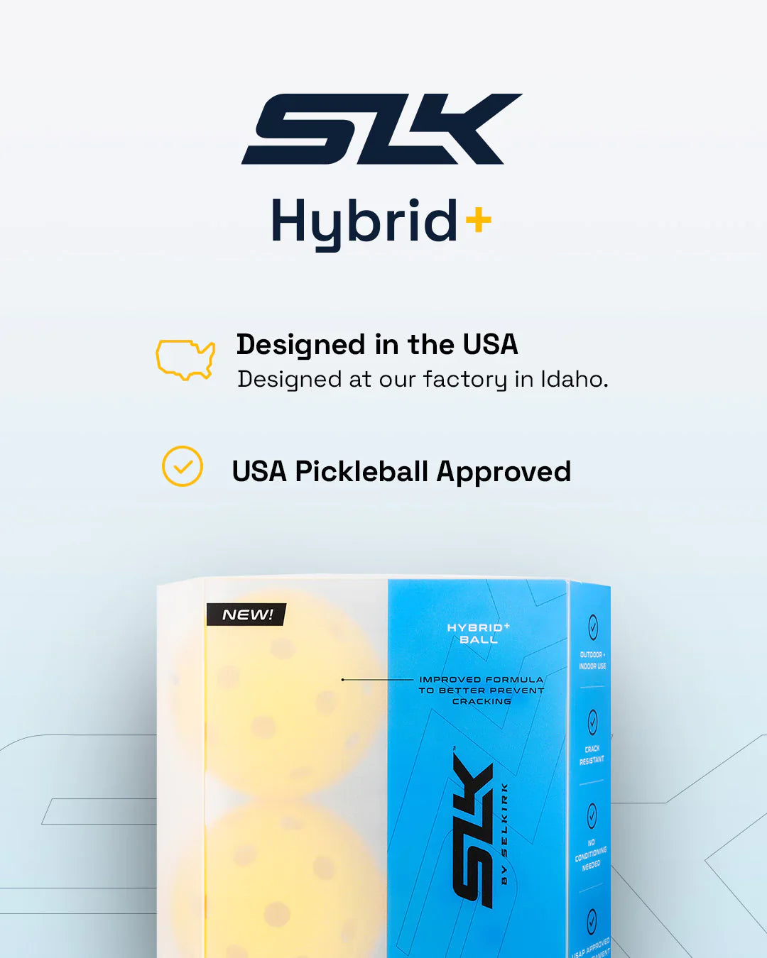 SLK Hybrid+ Ball (Indoors & Outdoors)